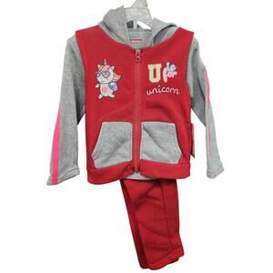NWT Unicorn Set - Friends Forever - 2T